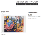 Tablet Screenshot of abmeyerwood.com